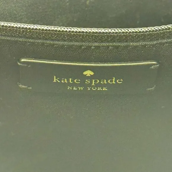 Kate Spade NY Pink Floral Two Pocket Double Strap Handbag Tote Purse - Picture 8 of 9